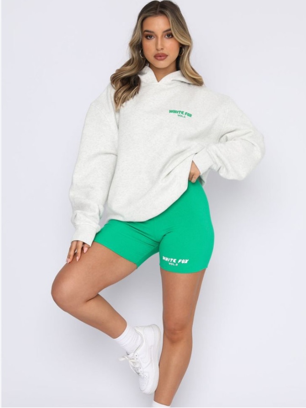 NWT - White Fox M/L Hoodie